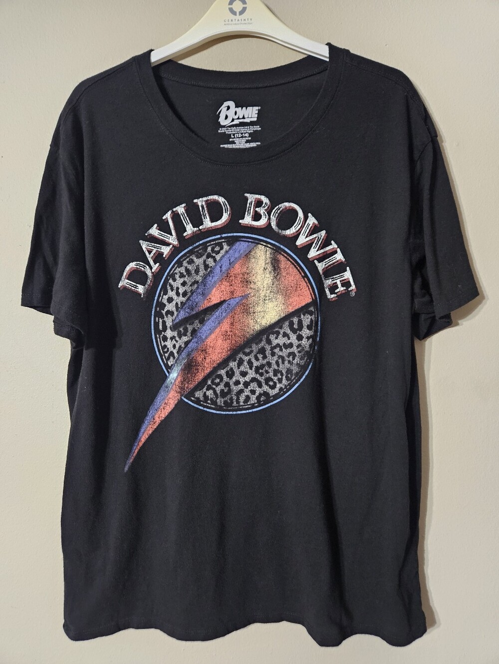 David Bowie Band Tshirt Large